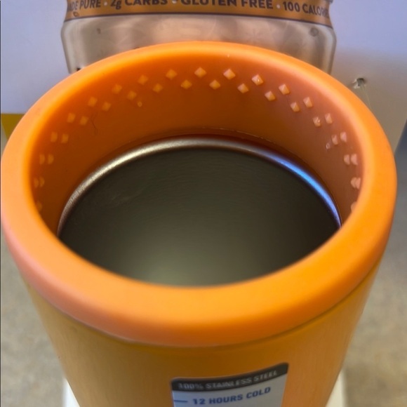 Hydrapeak Orange Slim Can Cooler - Picture 9 of 9